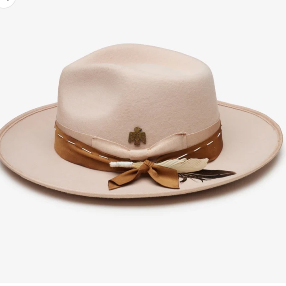 🪶NEW! Rare Wyeth X Olin Boho cASHMERE rancher fedora